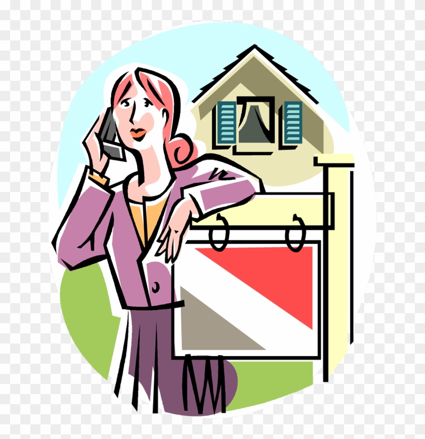 Estate Agent Real Estate Buying Agent Clip Art - Estate Agent Real Estate Buying Agent Clip Art #543455