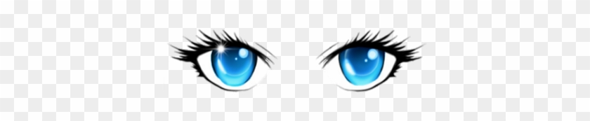 Blue Anime Girl Eyes - Eyes Anime #543418