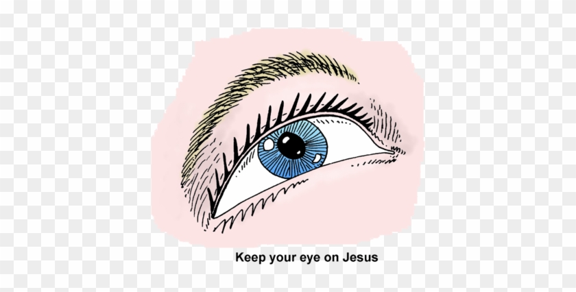 Eye On Jesus - Drawing #543419
