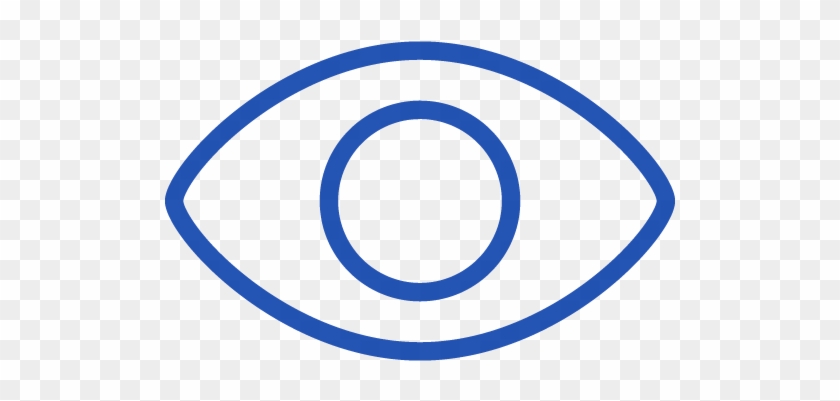 Eye Icon Download - Blue Eye Icon Png #543445