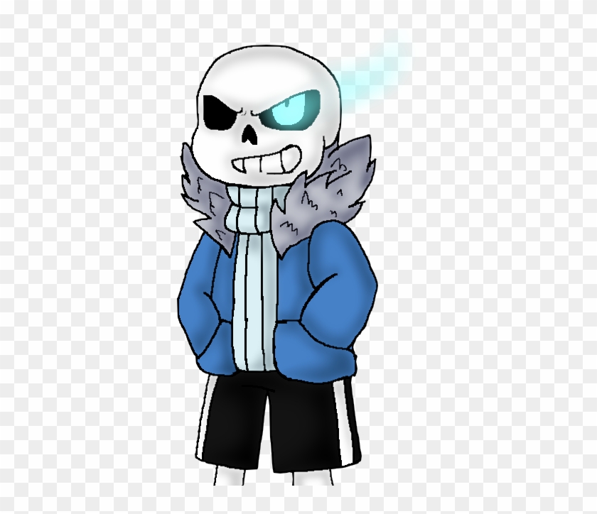 Sans Blue Eye By Randomposting - Sans Blue Eye Clipart #543450