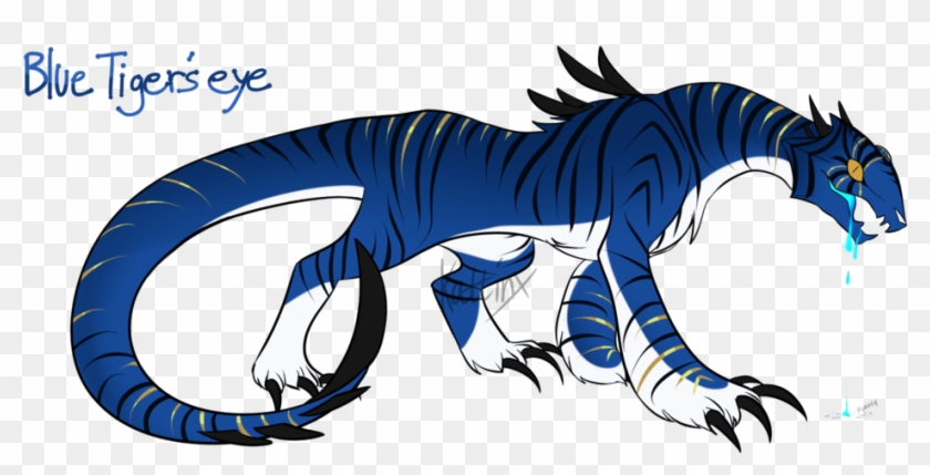 Blue Tiger's Eye By Kattinx - Steven Universe Corrupted Gem Oc #543459
