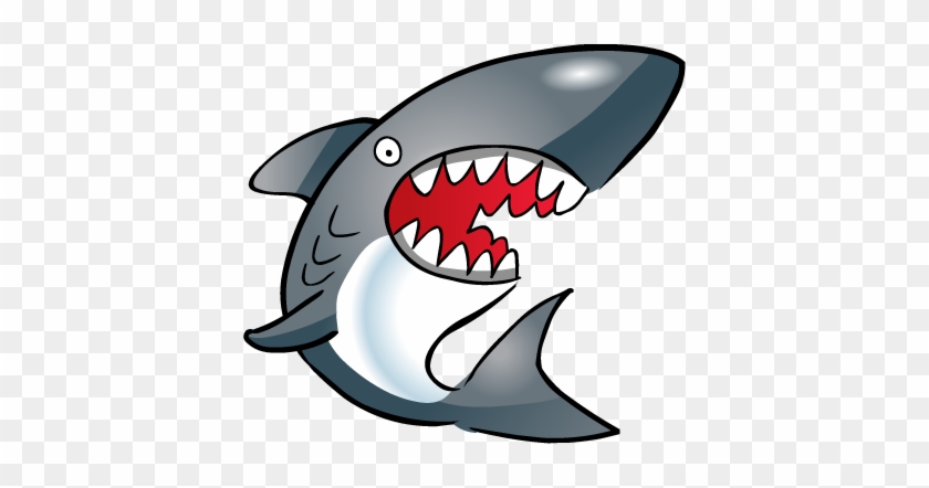 ค่ะ ถ้าเพื่อนๆ นำภาพไปลดขนาดให้เล็กลง - Angry Shark Clipart Png #543824