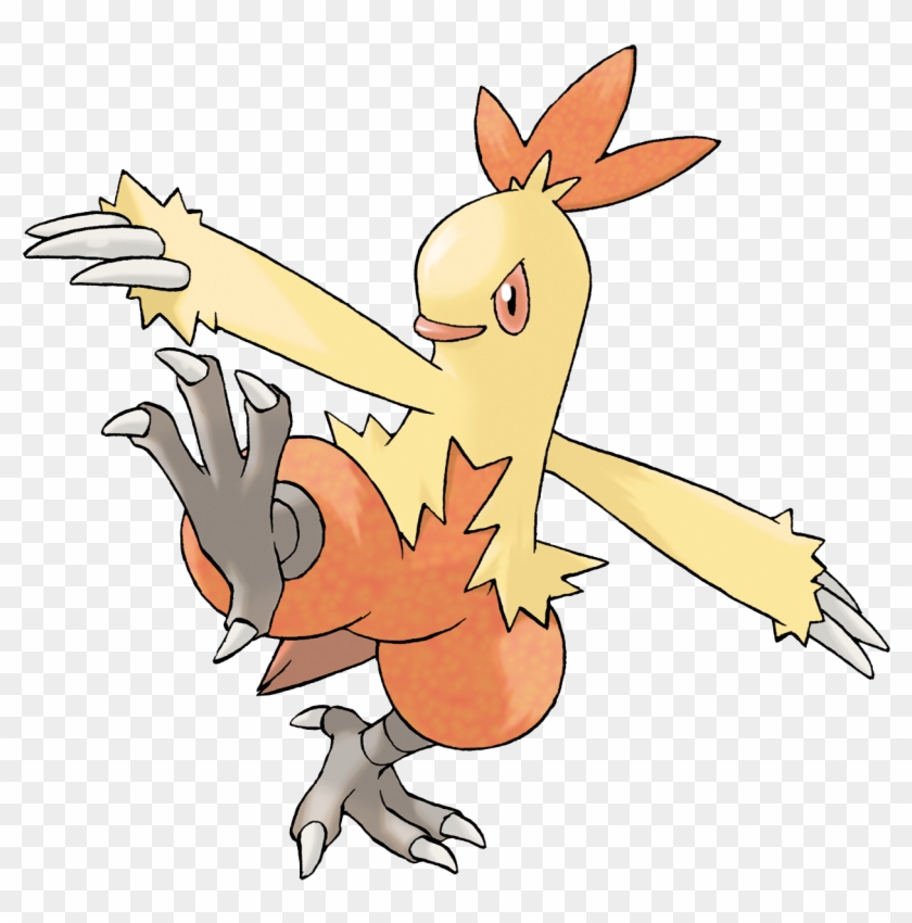 Its Kicking Mastery Lets It Loose 10 Kicks Per Second - Pokemon Combusken Render #543840