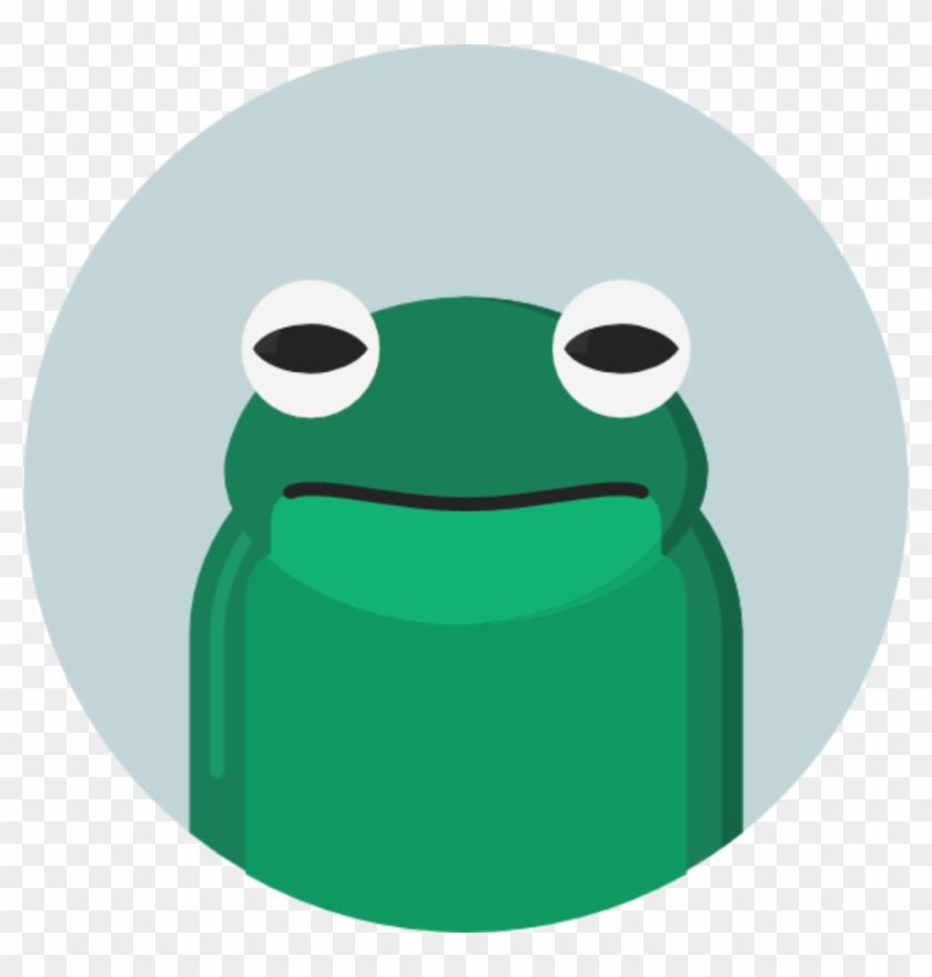 Amphibian Clipart Frog Habitat - Frog Icon Flat #543856
