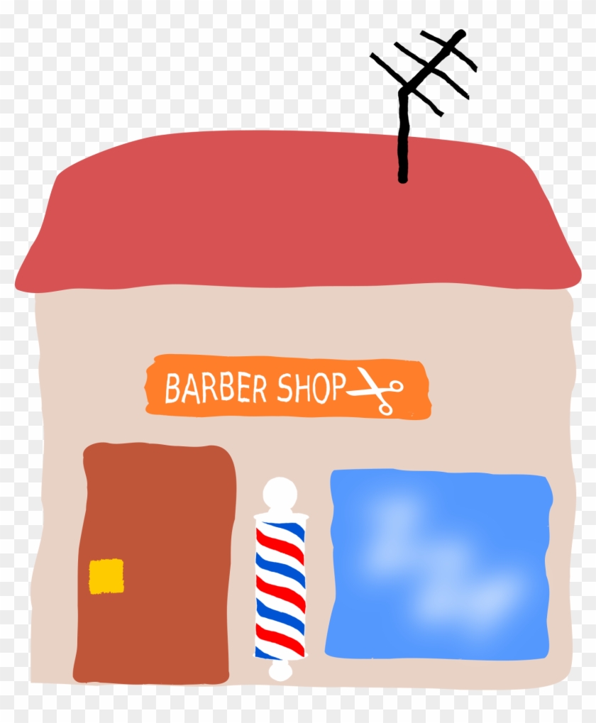 Crooked Barbershop 1 - Friseursalon Und Versorgungen Visitenkarte #543946