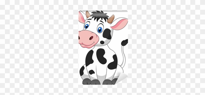 Cartoon Cow Sitting #544129