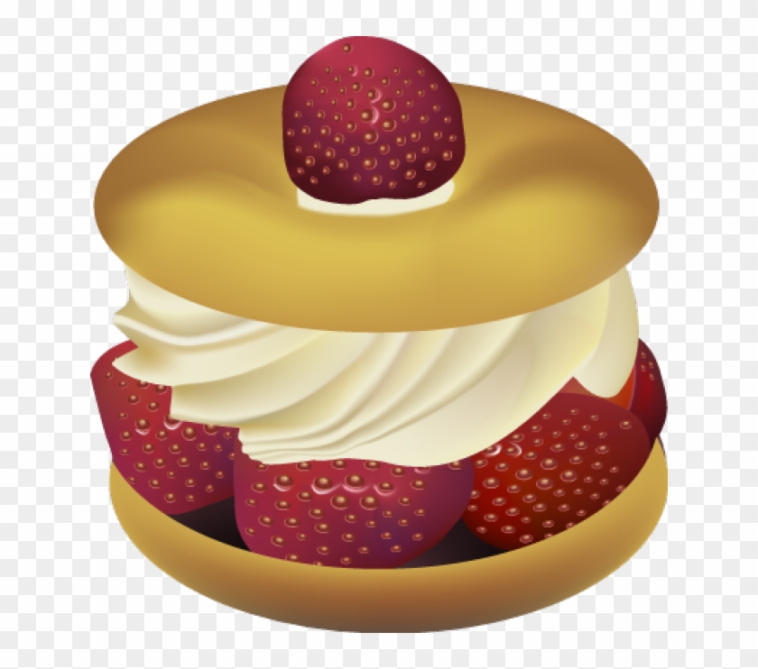 Clip Art Of Strawberry Cake Clipart Dessert Pencil - Strawberry Shortcake Clip Art #544311