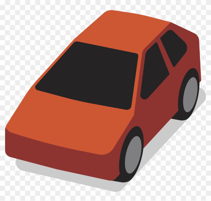 Generic Simple Car Png Clipart - 3d Car Clipart #544316