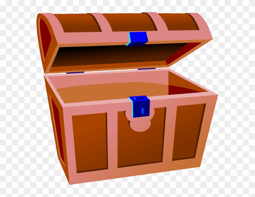 Treasure Chest Clip Art At Clker - Empty Treasure Chest Clipart #544337