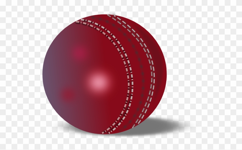 Clipart Image Of Cricket Ball Clip Art At Clker Com - Cricket Ball Clip Art #544345