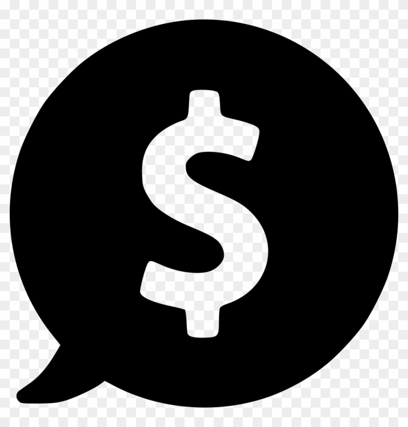 Currency Dollar Price Bubble Usd Svg Png Icon Free - Accounting Icon #544380