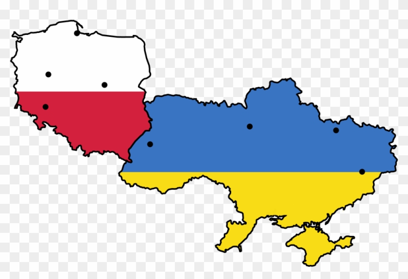 Borders On Lviv Direction Are - Ukraine And Poland Map #544409