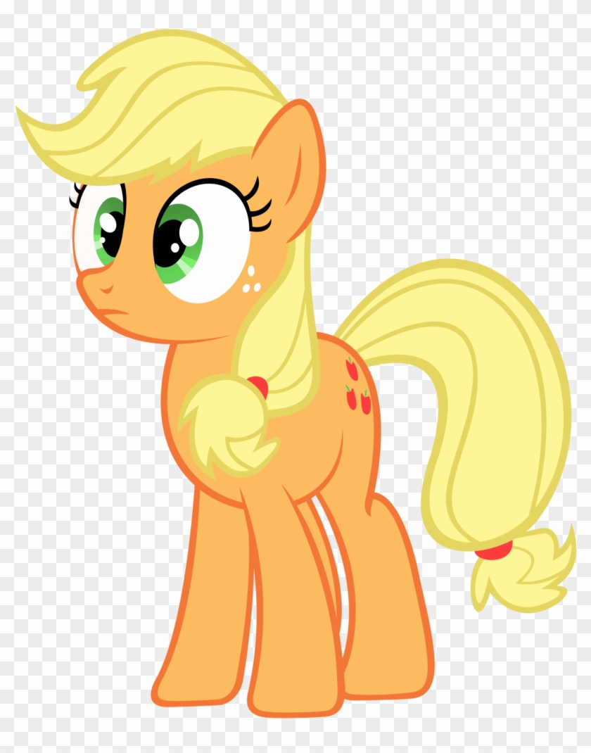 Hatless Applejack By Drfatalchunk - My Little Pony Applejack Png #544521