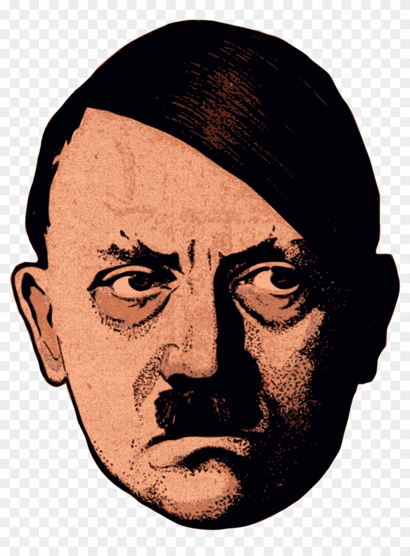 Big Image - Hitler Head Png #544538