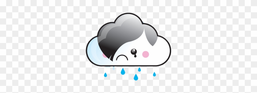 Tu Mundo Png - Kawaii Emo Cloud Pillow Case #544586