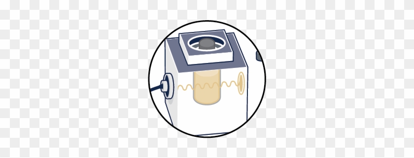 Raman Spectrometer - Step - Cartoon #544588