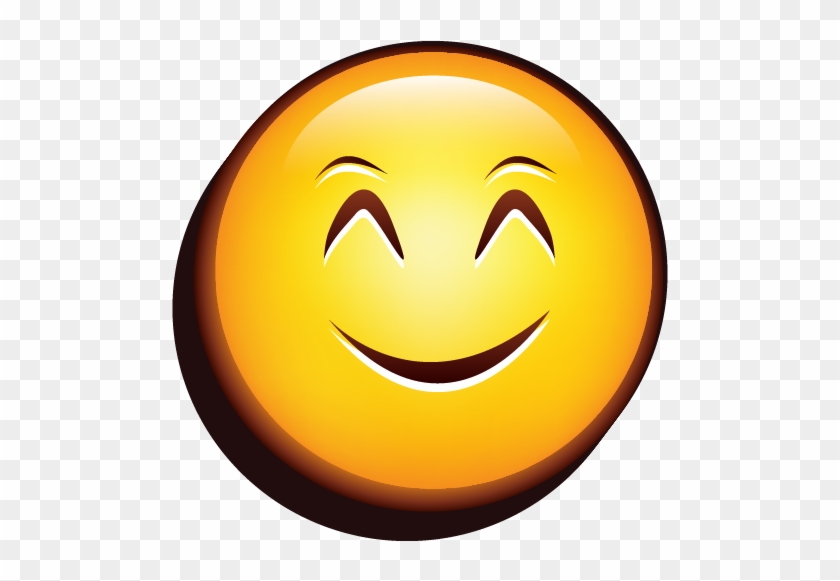 Download Blow Kiss Emoji Icon - Blushing Emoji #544630