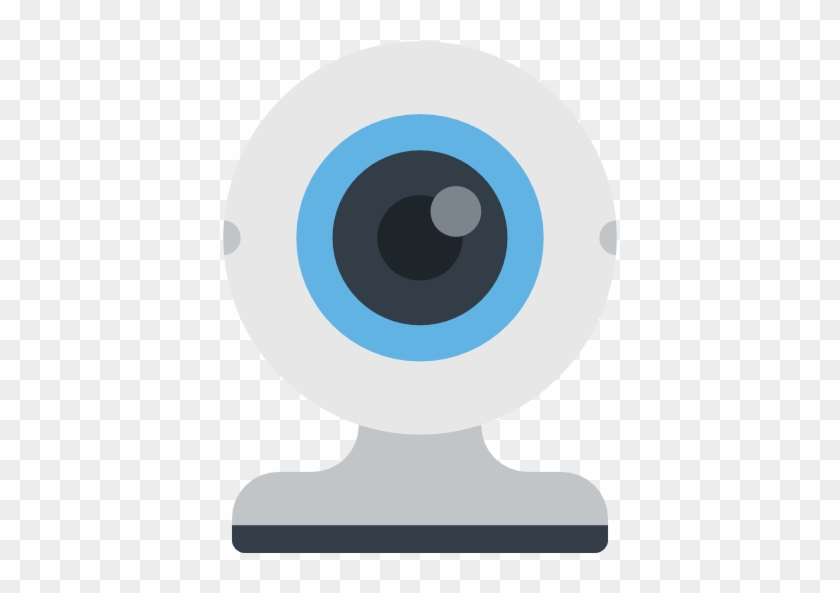 Webcam Scalable Vector Graphics Icon - Webcam Vector #544642