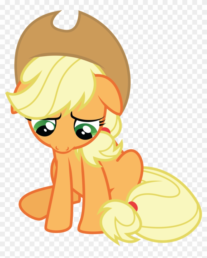 Sad Applejack By Midnight Blitz - Mlp Applejack Singing #544644