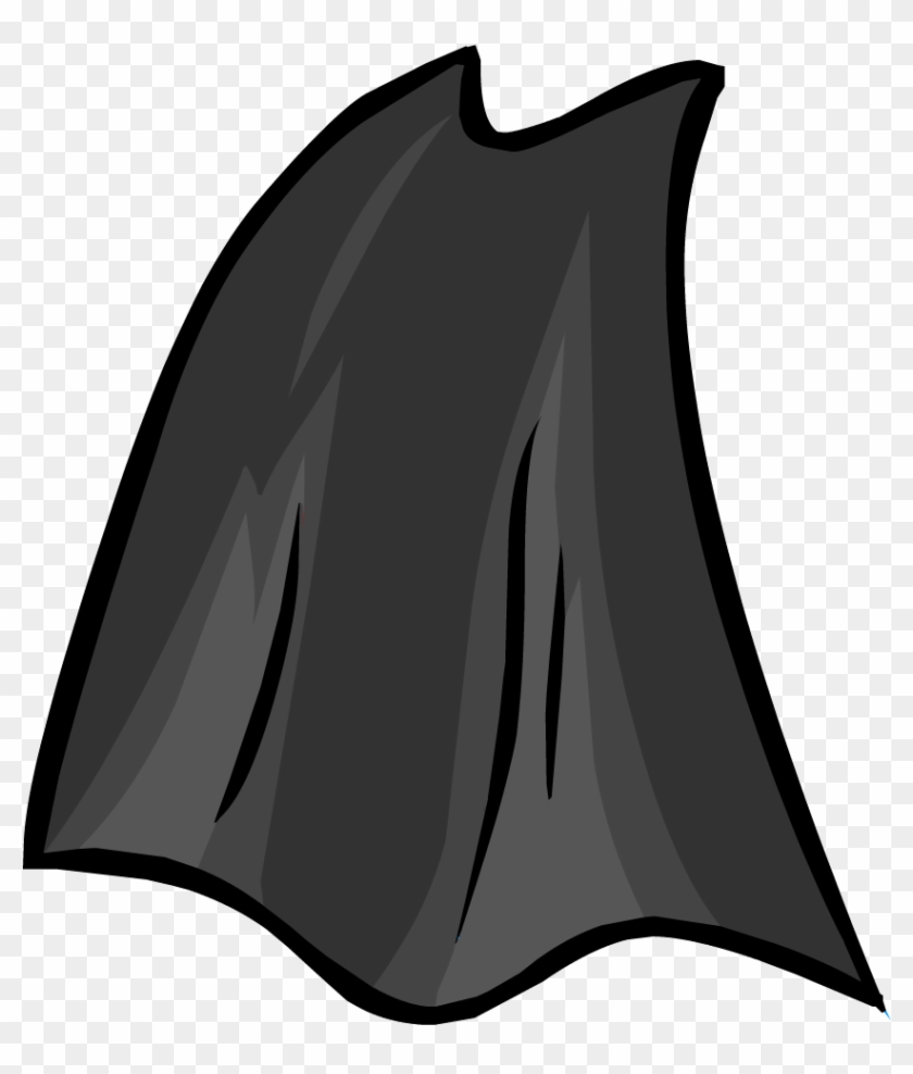 Superhero Cape Clipart - Cape Clipart Black And White #94469