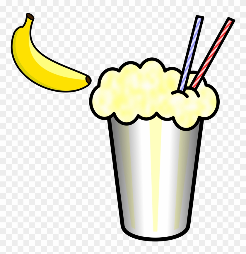 Clip Arts Related To - Banana Milkshake Clipart #94524