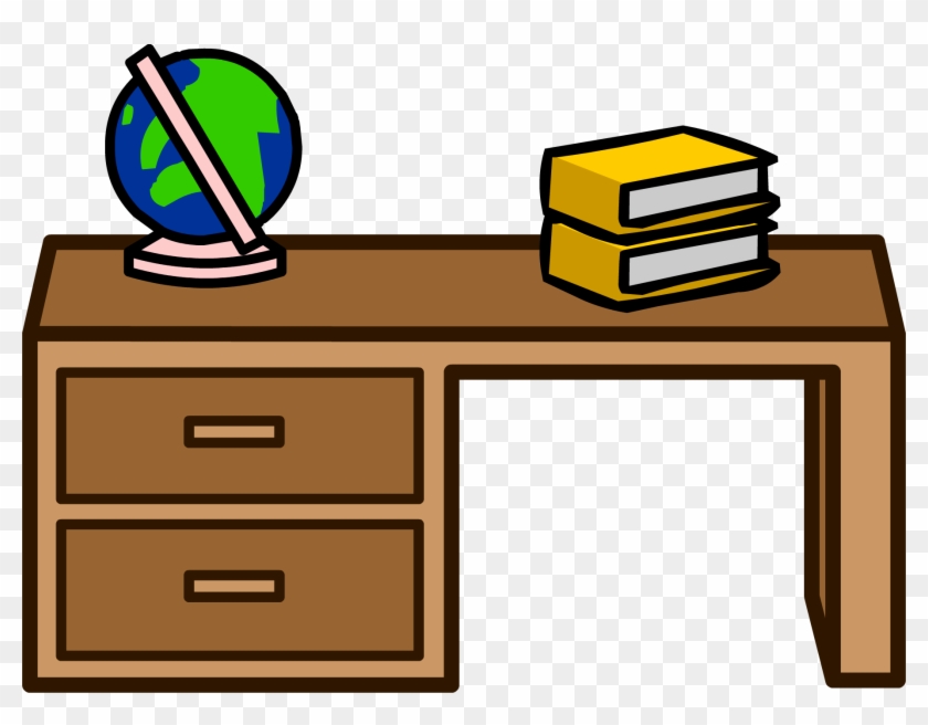 Student Clip Art - Club Penguin Desk #94539