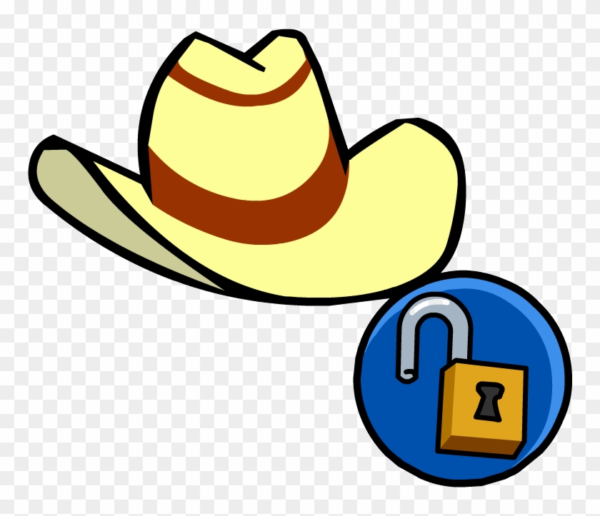 Free Eraser Cliparts, Download Free Clip Art, Free - Club Penguin Cowboy Hat #94550