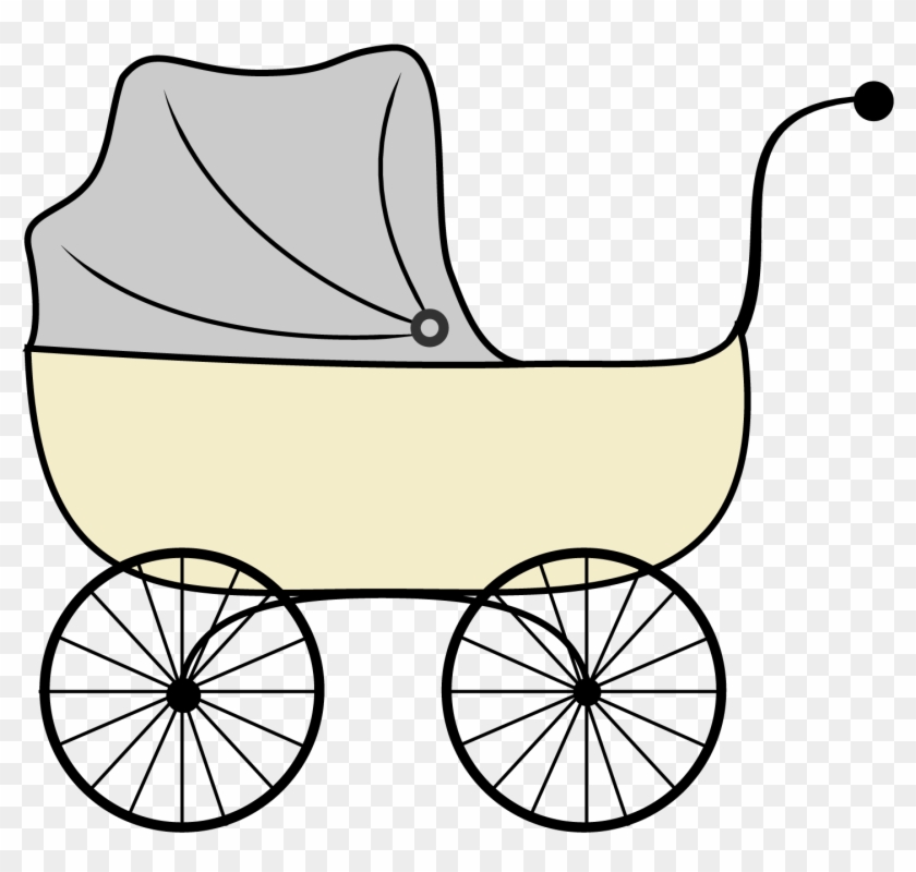 Vintage - Stroller Clipart #94578