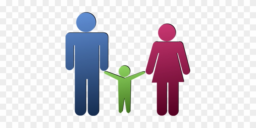 Child Family Father Human Mother People Pe - Padre Y Madre Png #94670