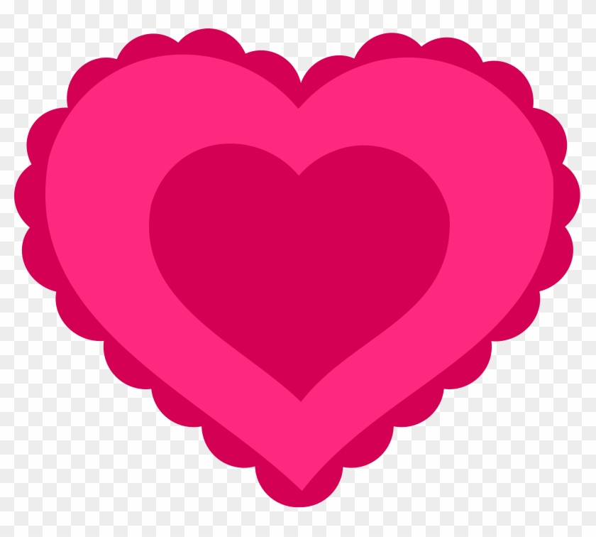 The Empty Hearts Are For Decorating Your Classroom - Valentine Heart Clip Art #94709