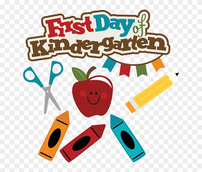 First Day Of Kindergarten Clipart - اول يوم في الروضة #94739