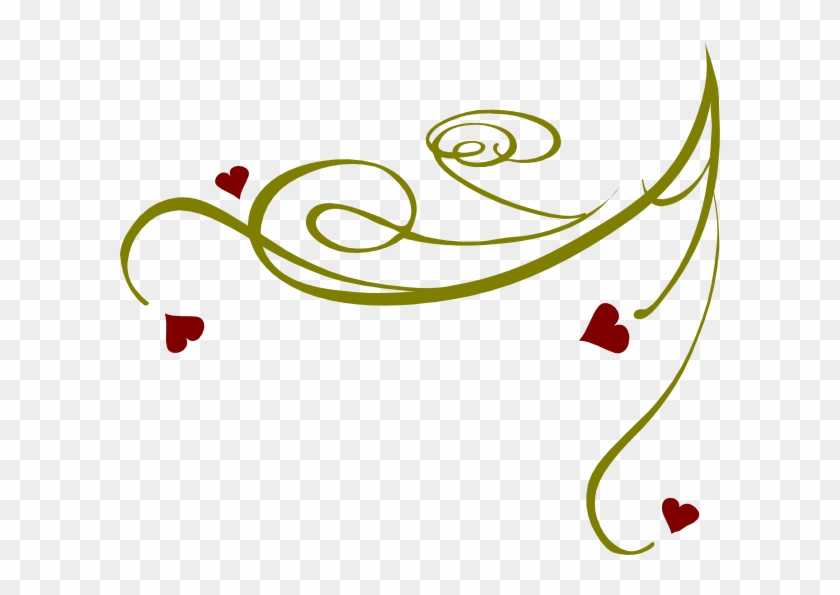 Decorative Swirl Hearts Clip Art At Clker - Swirl Hearts #94839