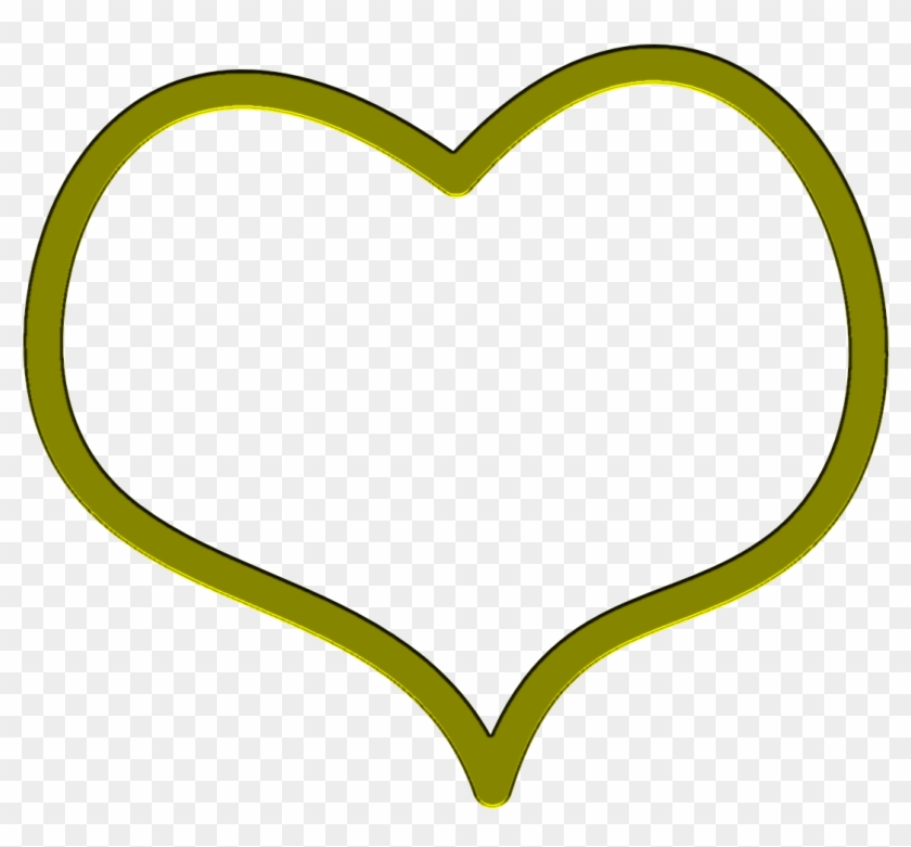 Heart Frame Clipart - Heart Transparent Inside #94969