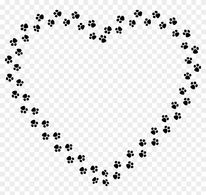 Dog Puppy Cat Paw Clip Art - Dog Puppy Cat Paw Clip Art #95002