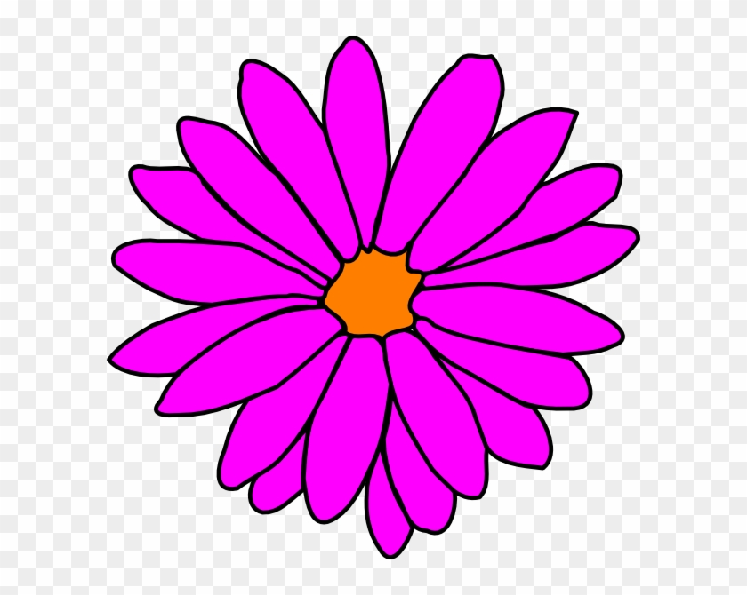 Pink Flower Clipart Girly Flower - Kafka Encryption #95258