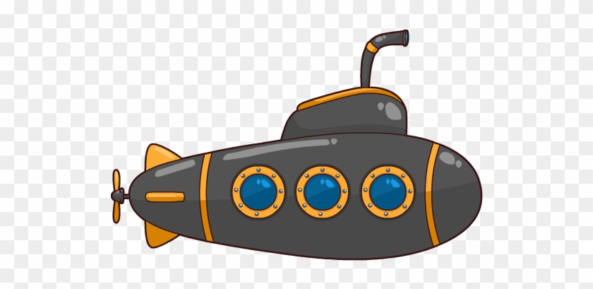Cartoon Submarine Clipart Free To Use Public Domain - Submarine Clipart #95521