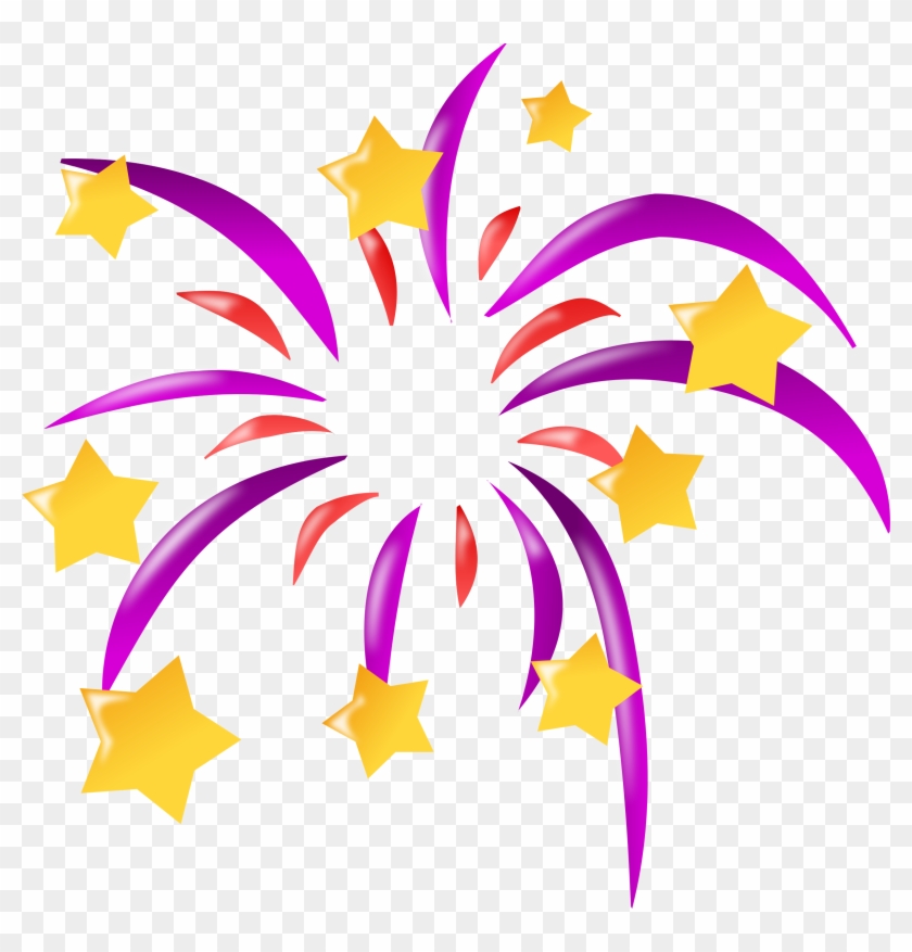 Festival Clip Art Many Interesting Cliparts - Cartoon Fireworks - Transparent Clipart Images Download