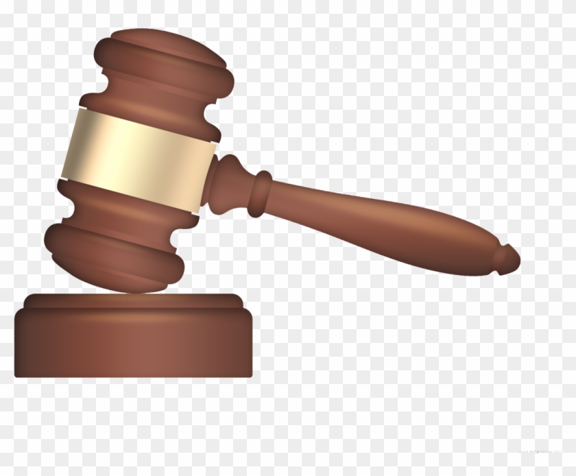 Court Hammer Png Hd - Transparent Background Gavel Clipart #95620