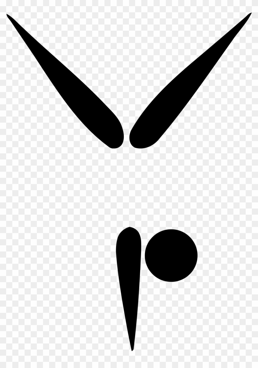 Clipart Gymnastics Image Free - Heart And Arrow Icon #95671