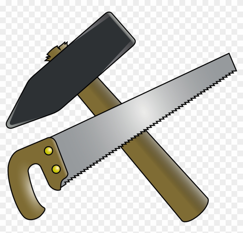 Hammer Saw Clipart Clip Art Of Hammer Clipart - Hammer Saw Clipart #95676