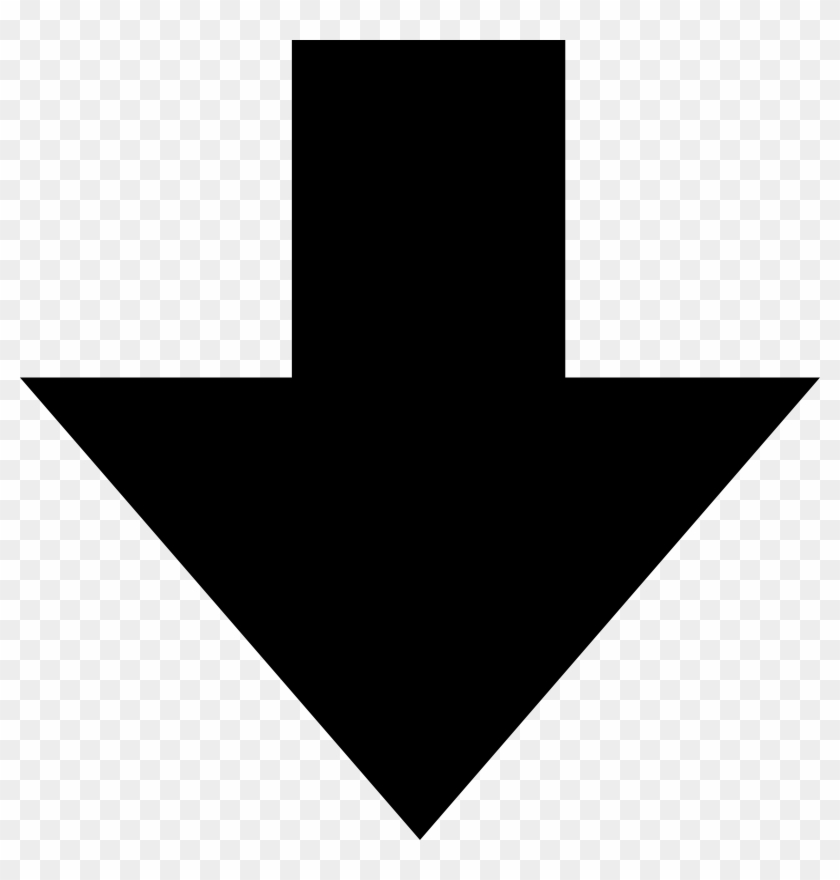 Down Arrow Clipart Black And White - Down Arrows Clip Art #95892