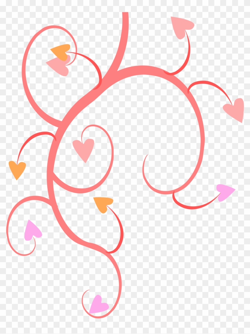 Big Image - Hearts And Flowers Png #95919