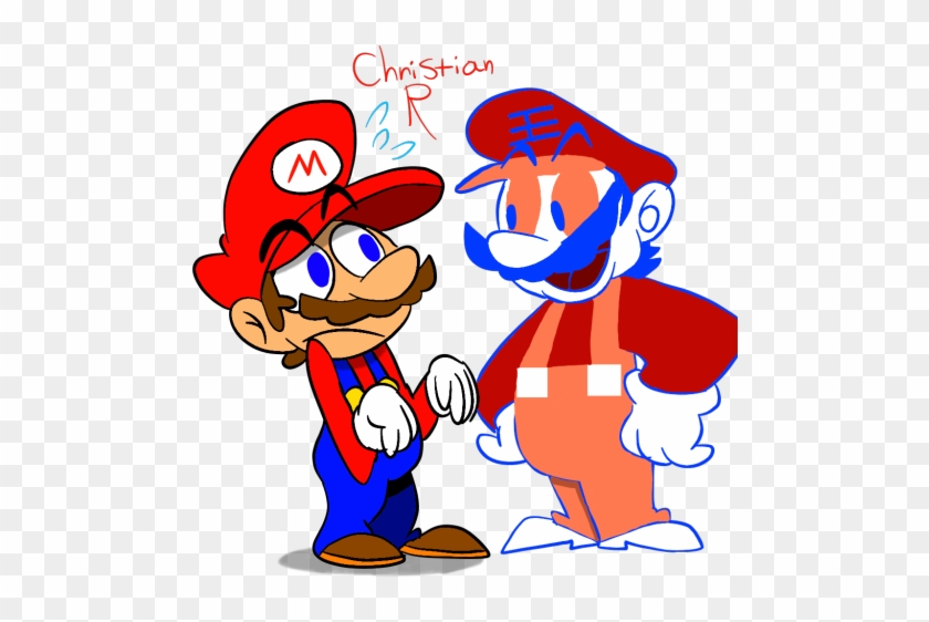 Sports Clipart No Background - Grand Dad Vs Mario #96043