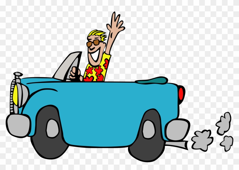 Big Image - Car Driving Clip Art #96091