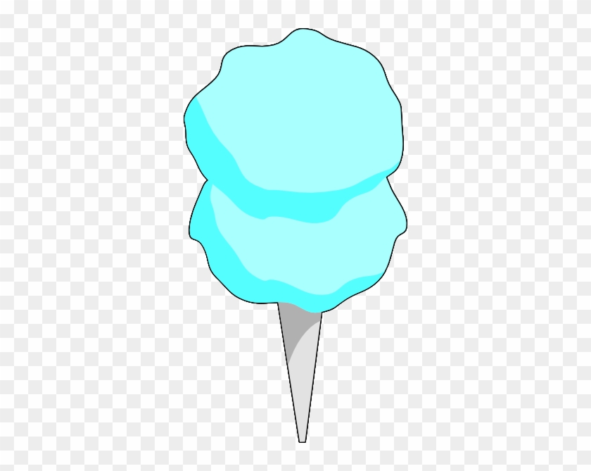 Blue Cotton Candy Clip Art At Vector Clip Art - Blue Cotton Candy Clipart #96202