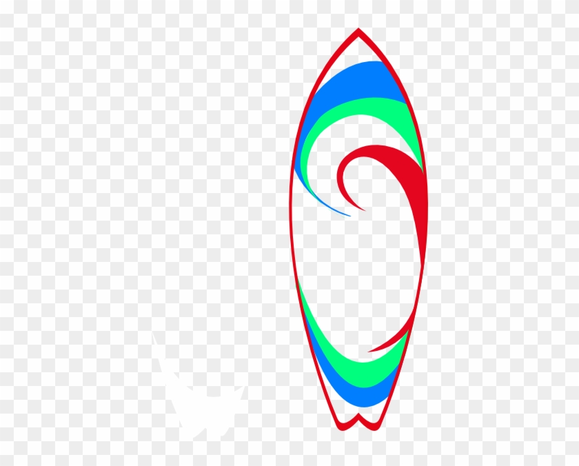 Surfboard Clip Art At Clker - Free Surf Board Clip Art #96256