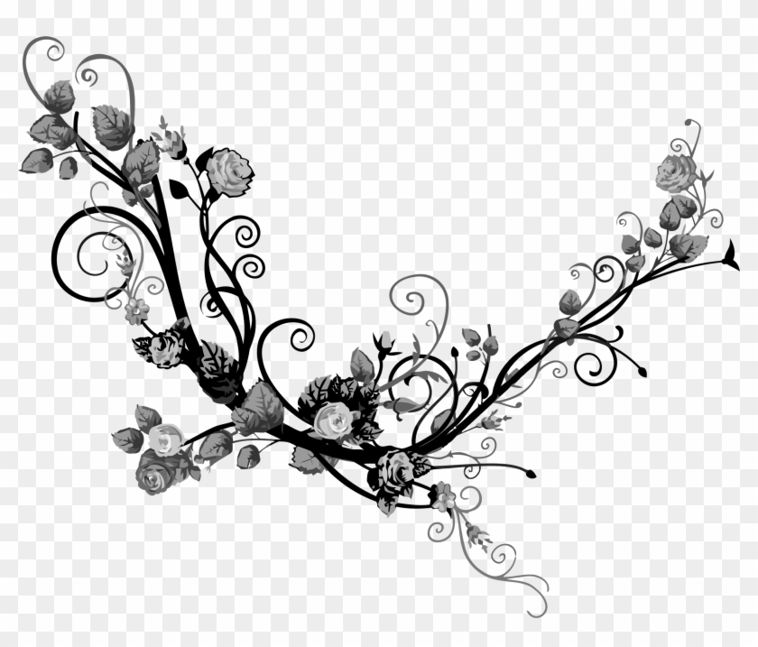 Floral Flourish 12 - Portable Network Graphics #96280