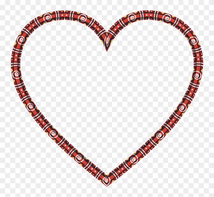 Medium Image - Blue Frame Heart Png #96377