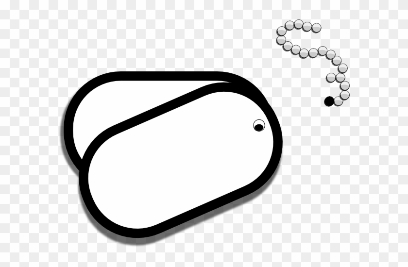 Clip Art Army Dog Tag Clipart - Clip Art #96496